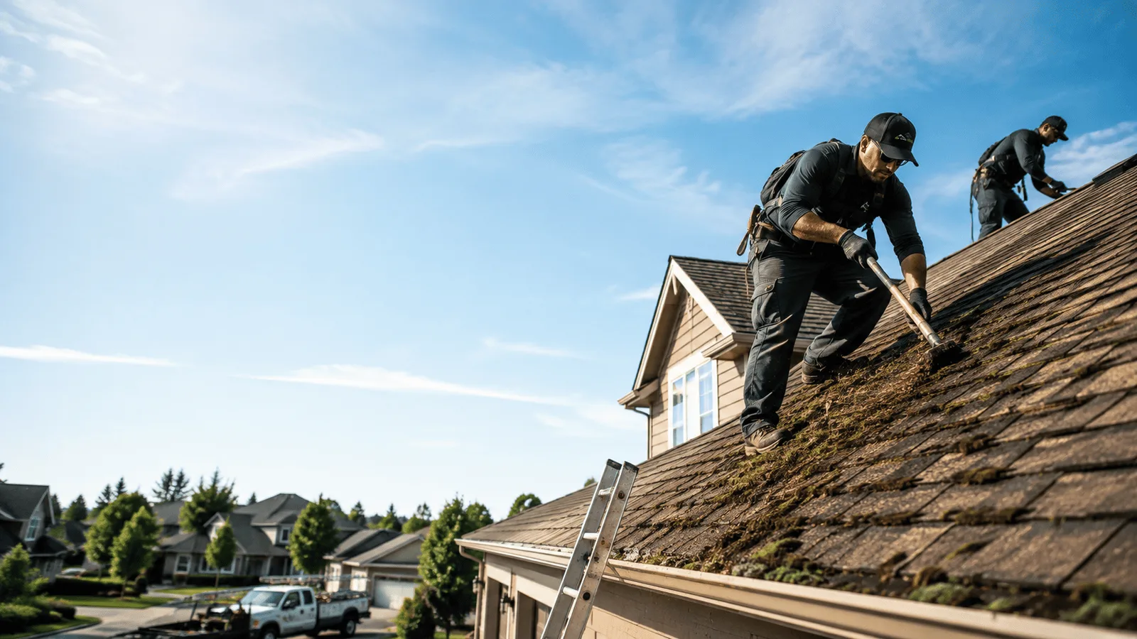 Roof Moss Removal in Barstow, IL near me
